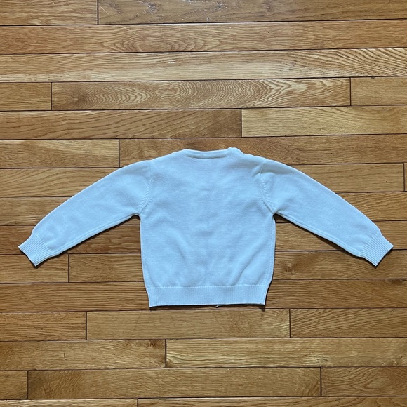 💕3T Ruffle Butts pretty white sweater! - Picture 5 of 5